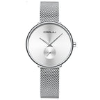 Women's Stainless Steel Strap Mesh Strap Watch Simple