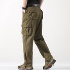 Men's Spring Three-dimensional Pocket Straight-leg Trousers Outdoor
