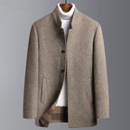 Men's Double-faced Woolen Goods Wool Overcoat Men's Mid-length Coat
