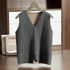 Men's V-neck Vest Premium Casual Knit Vest