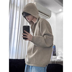 Knitted Sweater High-grade Baggy Coat