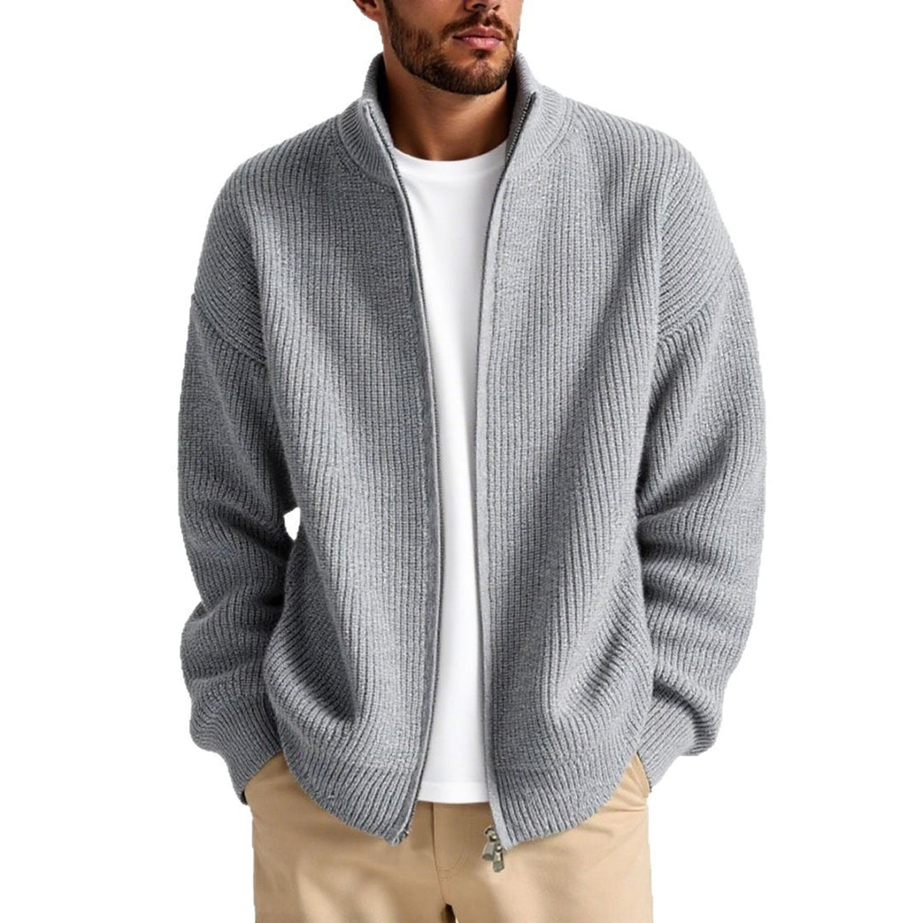 Men's Cardigan Sweater Coat Loose Inner Wear Base