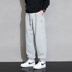 Men's Loose Thin Looking Extra Large Plus Casual Sports Trousers