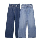 High Waist Wide Leg Jeans Daily Comfortable, Casual And Versatile