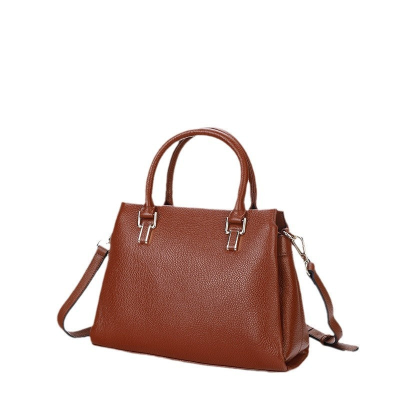 One-shoulder Crossbody Women's Leather Handbag
