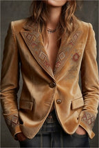 Casual Retro Stand Collar Coat