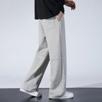 Men's Fashion Casual Pants Straight-leg Trousers