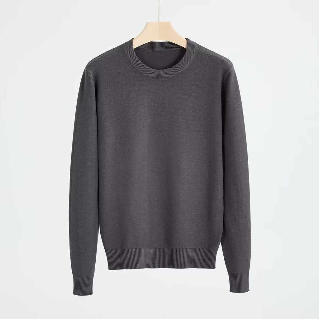 Crew Neck Casual Youth Warm Anti-Pilling Pullover Sweater