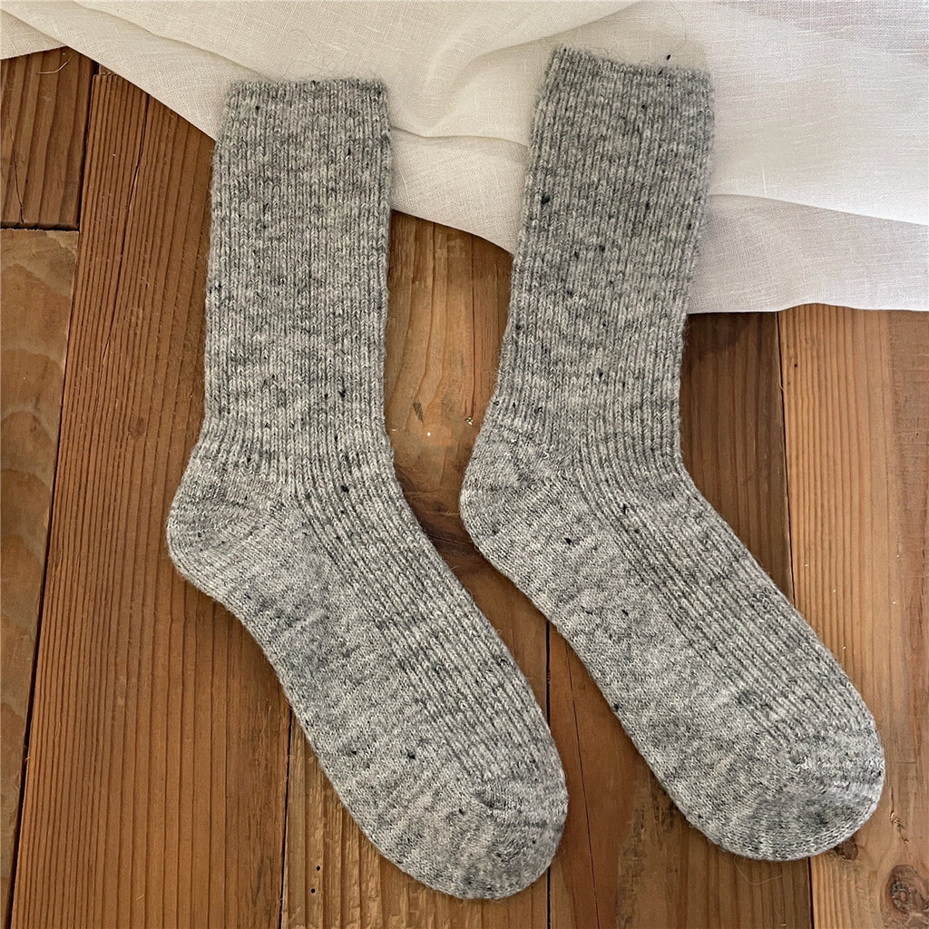 Thickened Wool Socks For Warmth In Winter