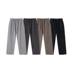 Heavy Bi Pattern Straight-leg Trousers Loose Casual Pants