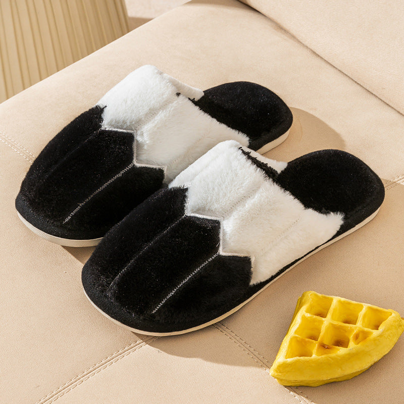 Cotton Slippers Women's Winter Home