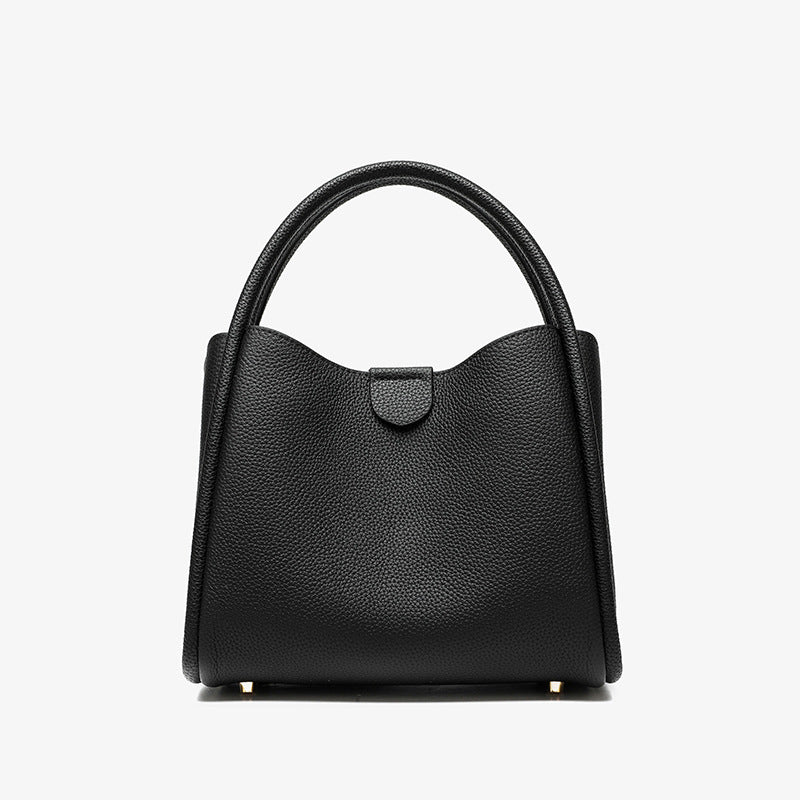 Vegetable Basket Large Capacity First Layer Cowhide High-grade