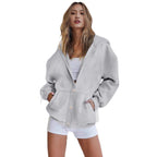 Women's Casual Solid Color Cardigan Jacket