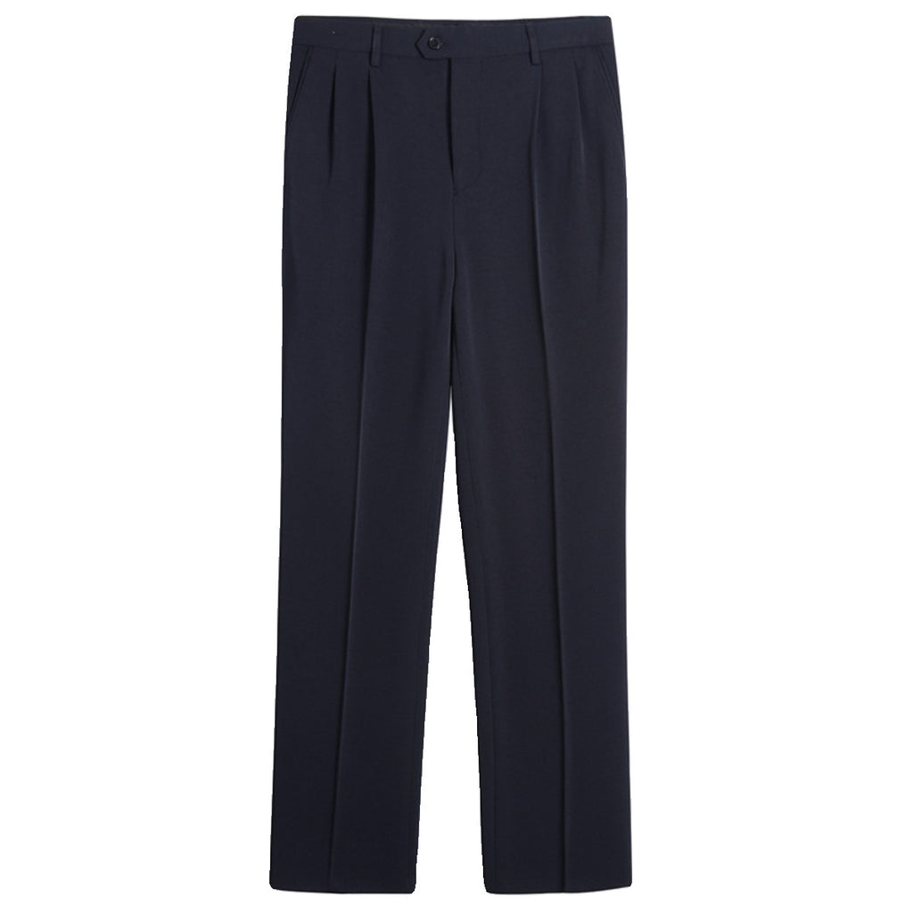 Men's Loose Deep Crotch Straight Trousers