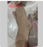 Tube Winter Thickened Maillard Terry Velvt Plush Snow Socks