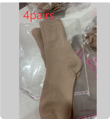 Tube Winter Thickened Maillard Terry Velvt Plush Snow Socks