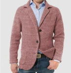 Casual Long Sleeve Solid Color Knitted Coat