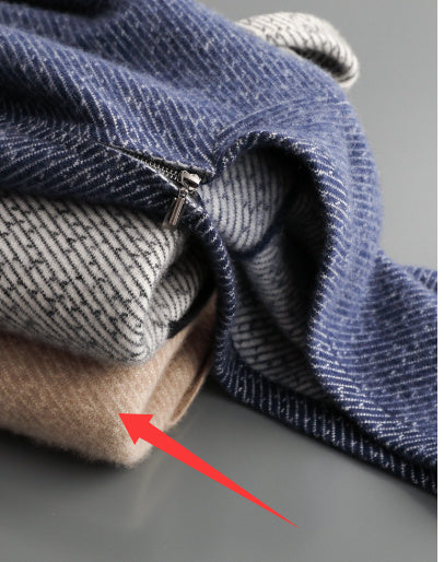 Men's Hooded Sweater Cardigan Casual Set