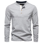 Men's Long Sleeve T-shirt Business Casual Bottoming Shirt