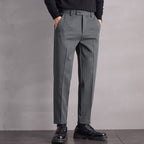 Fall Winter Men Straight Casual Pants