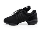 Canvas Modern Dancing Shoes Rubber Sole Indoor And Outdoor Elevator Shoes