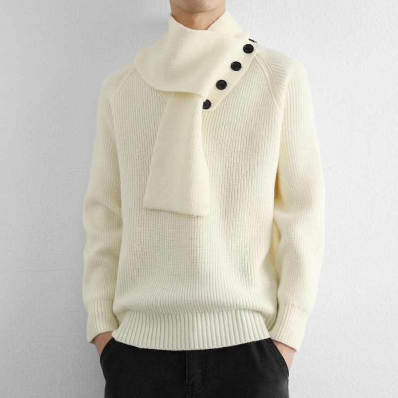 Fashion Knitwear Men's Idle Style Knitted Sweater