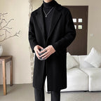 Affordable Luxury Style Mid-length Loose Trendy Woolen Coat