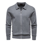 Cardigan Men's Zipper Business Casual Jacket