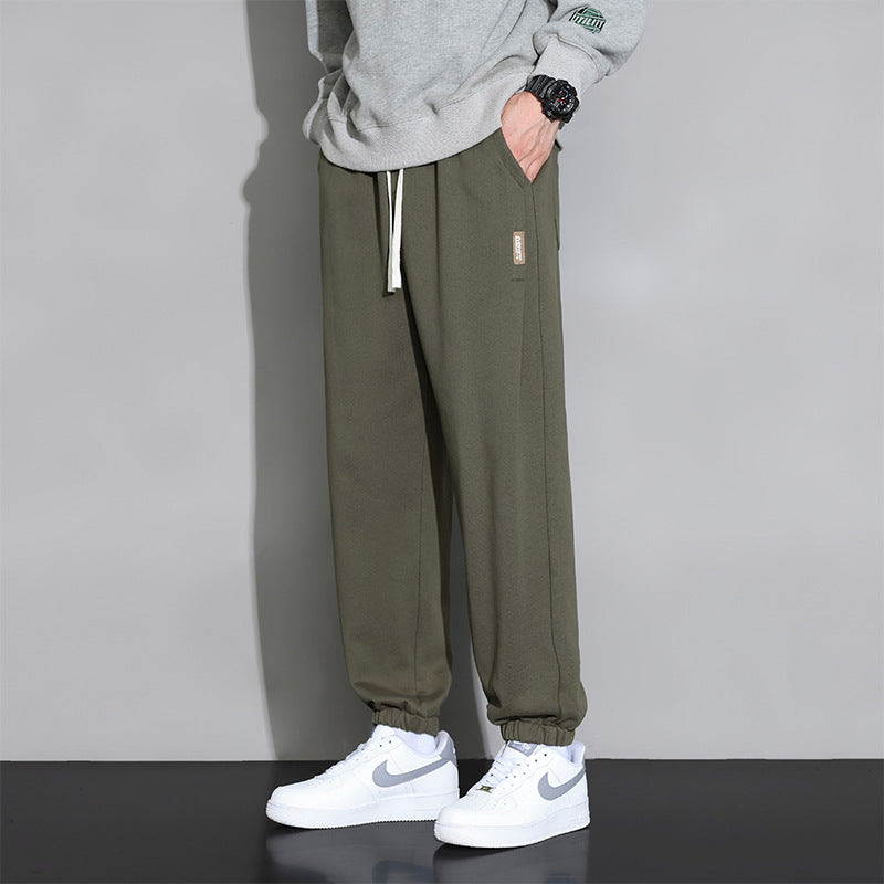 Men's Loose Thin Looking Extra Large Plus Casual Sports Trousers