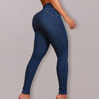 European And American Tight Stretch Hip Lift Women's Pants