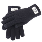 Iwarm knitted touch screen wool gloves