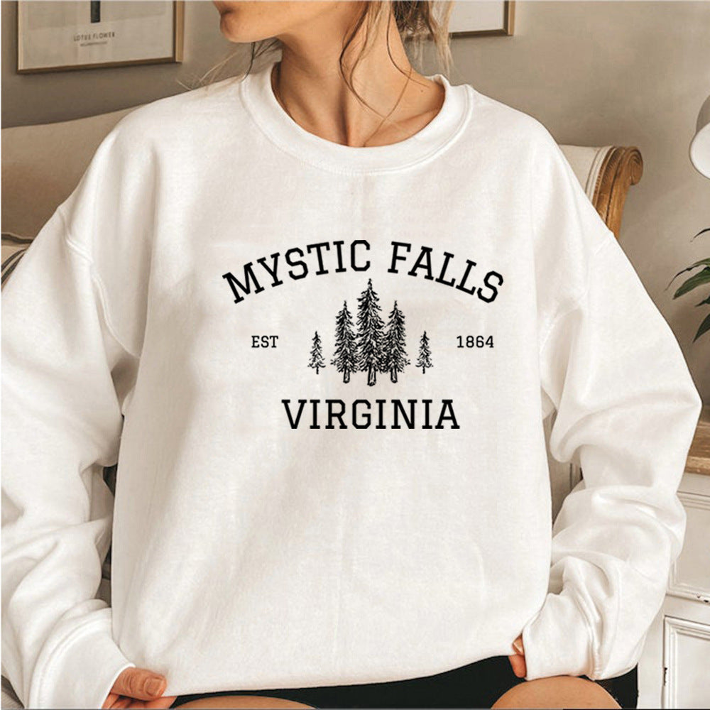 Women's Fashion Personalized Printed Sweater