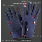Men's Warm Fleece Ski Sports Cycling Gloves