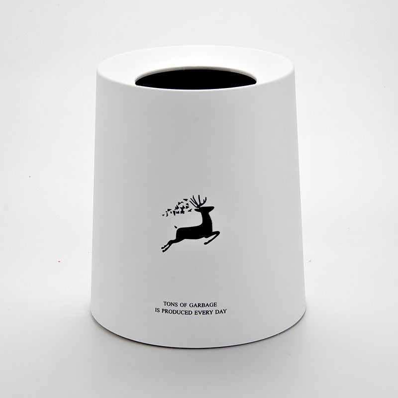 Living room bedroom office creative Nordic trash can