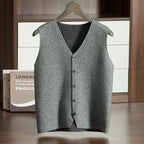 Men's V-neck Vest Premium Casual Knit Vest