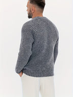Loose Daily Casual Round Neck Men's Pullovers