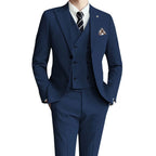 Men's Suit Set Three-Piece Suit Formal Wear