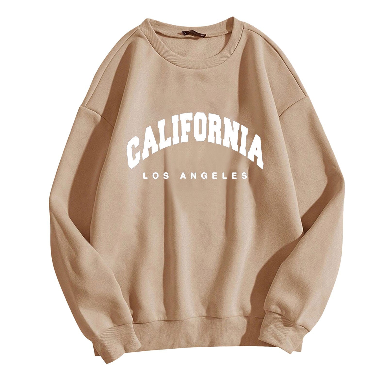 Womens Hoodies Long Sleeve Graphic California Letters Print