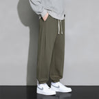 Men's Loose Thin Looking Extra Large Plus Casual Sports Trousers