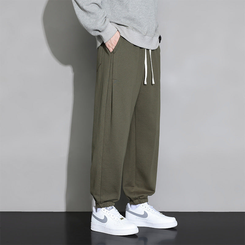 Men's Loose Thin Looking Extra Large Plus Casual Sports Trousers