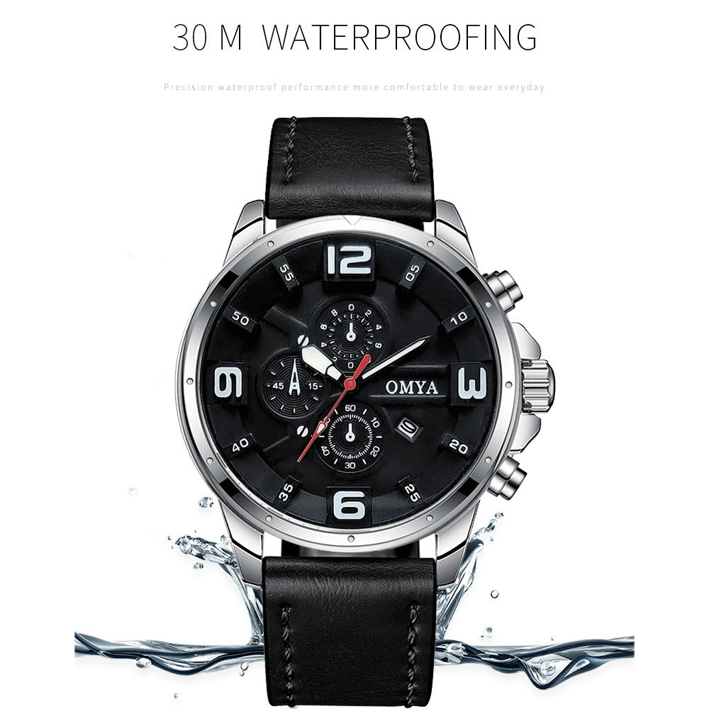 Fashion Waterproof Men's Quartz Watch