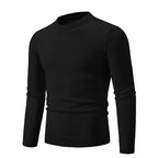 Autumn Thin Sweater Men's Round Neck Long Sleeve