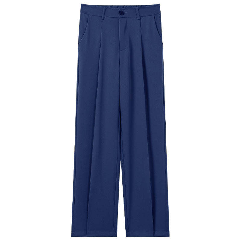 High-end Drooping Slimming Loose All-match Non-ironing Trousers