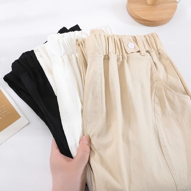 All-match High Waist Harem Wide-leg Pants