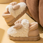 Indoor Home Thermal Non-slip Cotton-padded Shoes