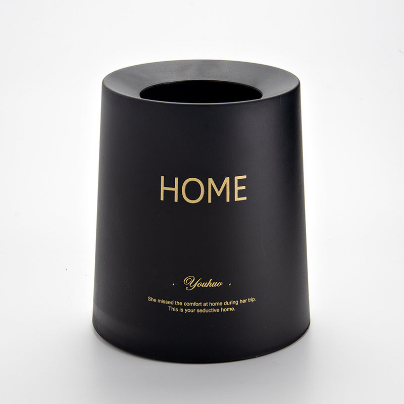 Living room bedroom office creative Nordic trash can