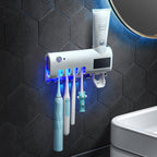 Smart Toothbrush Sterilizer Ultraviolet Sterilization Perforation-Free Wall-mounted Toothbrush Holder