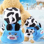New Year Dog Cat Clothes Accessories Pet Supplies Fall winter Four Legged Cotton-padded Clothes