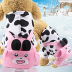 New Year Dog Cat Clothes Accessories Pet Supplies Fall winter Four Legged Cotton-padded Clothes