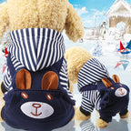 New Year Dog Cat Clothes Accessories Pet Supplies Fall winter Four Legged Cotton-padded Clothes